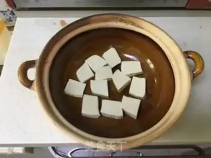 Make Creamfish tofu step 1