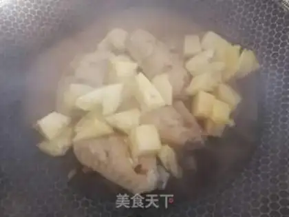 Make pineapple chicken wings step 4