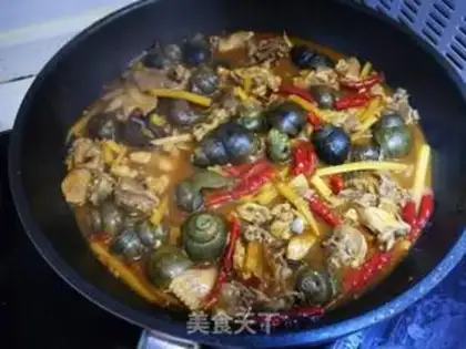 Make Snail chicken step 12