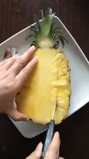Make Pineapple rice step 0