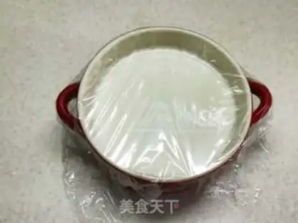 Make Cranberry milk and eggs step 2