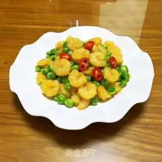 Make Peas and shrimp step 11