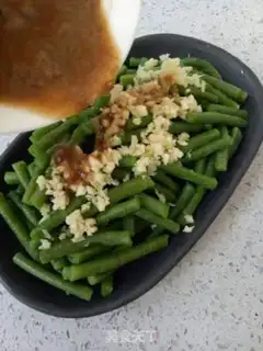 Make Garlic soybeans step 6