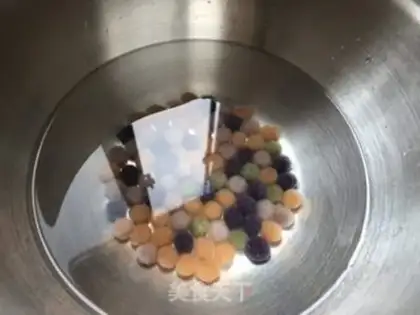 Make Cheese milk with taco caramel tea step 12