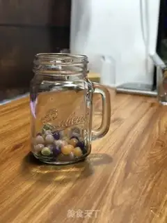 Make Cheese milk with taco caramel tea step 13