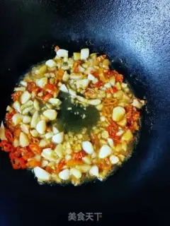 Make Spicy bean horns step 4