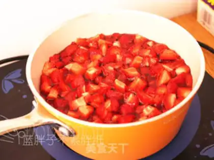 Make Homemade strawberry jam step 10