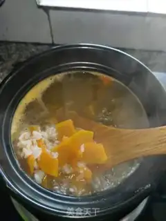Make Pumpkin porridge step 2