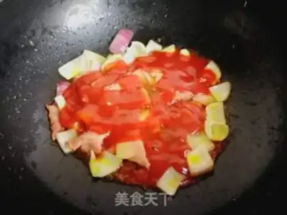 Make Bacon Spiral Italy Noodles step 10
