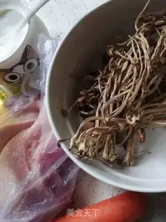 Make Five flowers for tea and mushrooms step 2