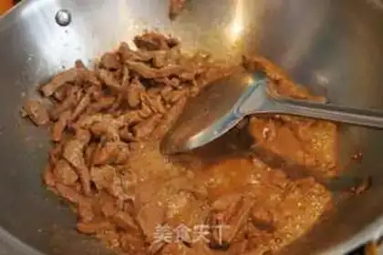 Make Cream beef step 3
