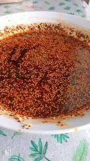 Make Spicy oil step 8
