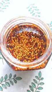 Make Spicy oil step 10