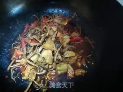 Make Five flowers for tea and mushrooms step 11