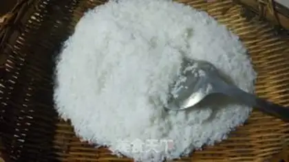 Make Steam rice step 5