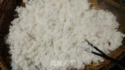 Make Steam rice step 7