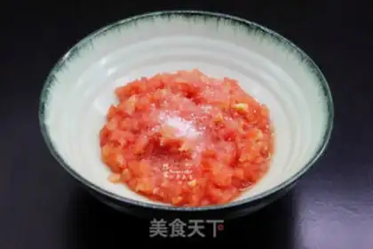 Make Tomato eggcakes step 1
