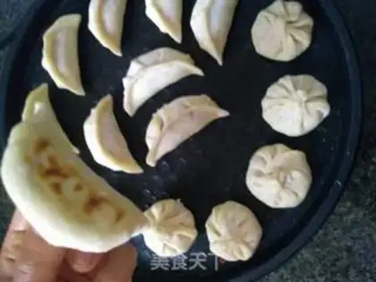 Make Fried dumplings step 3