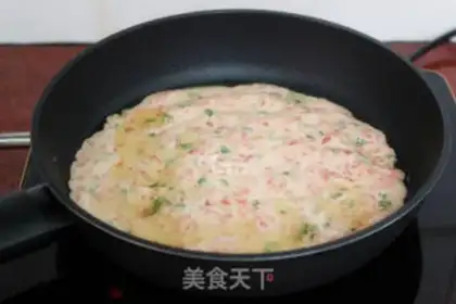 Make Tomato eggcakes step 5