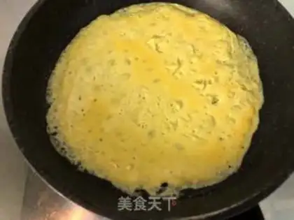 Make A thick egg burn step 6
