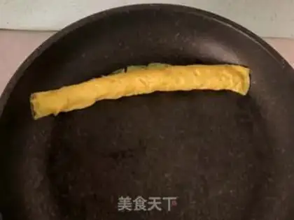 Make A thick egg burn step 7