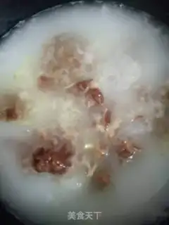 Make Pork liver, porridge step 4