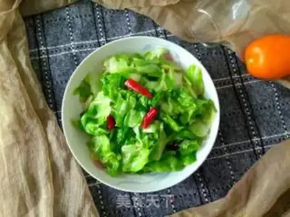 Make Scrambled cabbage step 6