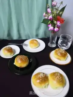 Make Bread with bean sand step 1