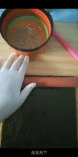 Make Sesame and moss step 4