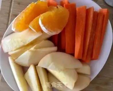 Make Apple carrot juice step 0