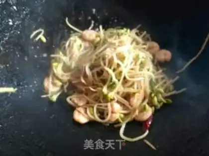 Make Shrimp sprouts step 11