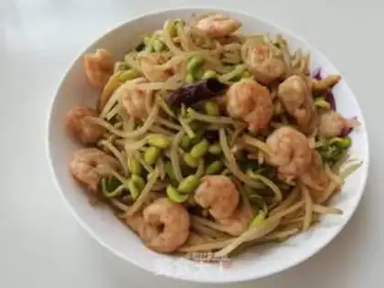 Make Shrimp sprouts step 12