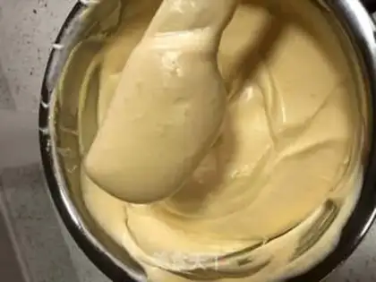 Make Mango with strawberry cake step 5