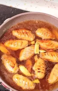 Make Caramel wings step 4