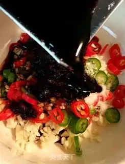 Make Spicy tofu step 2