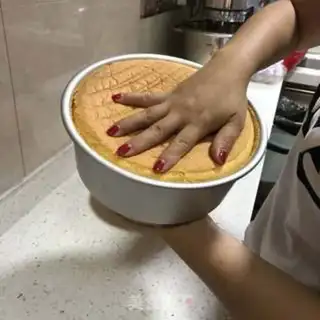 Make Mango with strawberry cake step 7