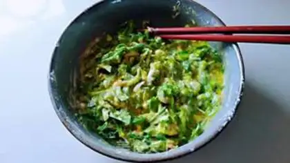 Make Noodle omelet step 7