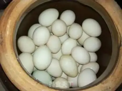 Make Picked duck eggs step 5
