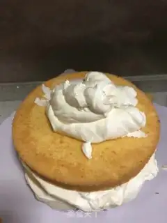 Make Mango with strawberry cake step 20