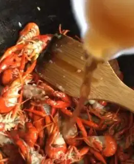 Make Red burning lobster step 5