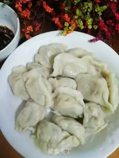 Make Celery pork dumplings step 18