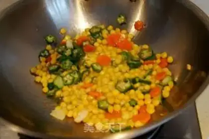 Make Autumn fried lily step 3