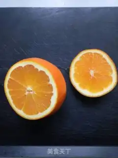 Make Orange glass fruit salad step 1