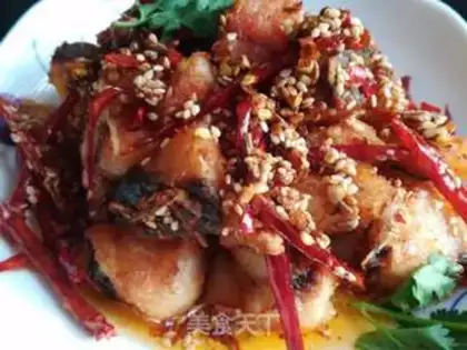 Make Spicy fish step 1