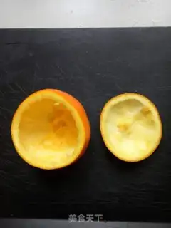 Make Orange glass fruit salad step 3