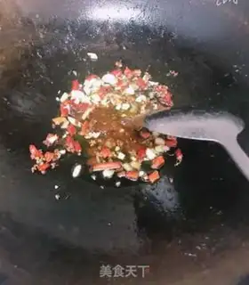 Make Spicy pig blood tofu step 2