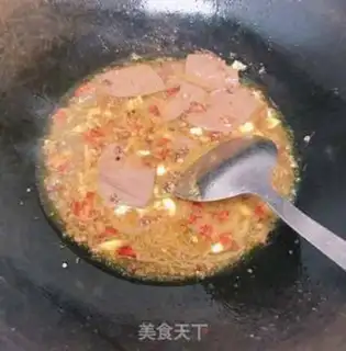 Make Spicy pig blood tofu step 4