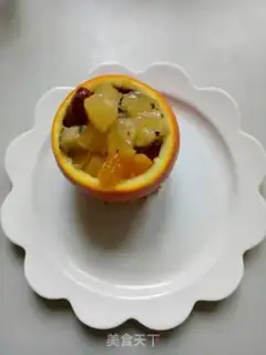 Make Orange glass fruit salad step 8