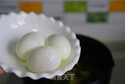 Make Egang boils eggs step 5