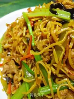 Make Fried noodles step 8